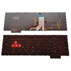 Teclado HP Omen 17-AN Retroiluminado Vermelho Teclado HP Omen 17-AN Retroiluminado Vermelho